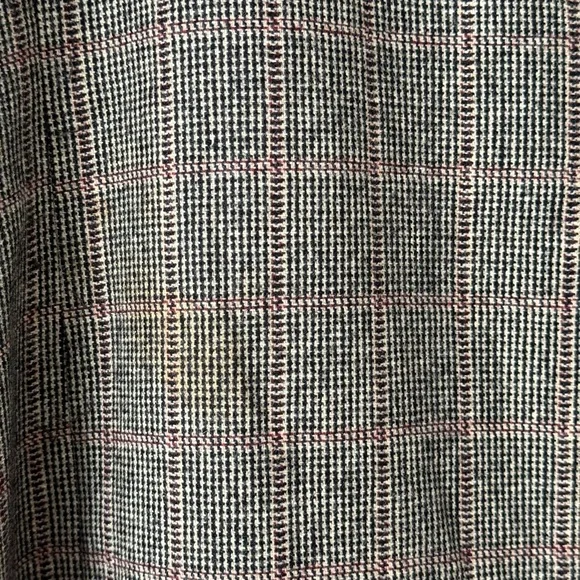 Ralph Lauren Beige and Black Houndstooth Blazer